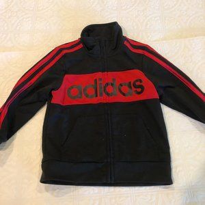 Adidas Kids' Jacket, Black and Red, size 2T